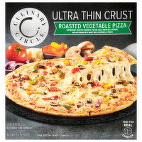 Culinary Circle Ultra Thin Crust Roasted Vegetable Pizza, 15.2 Ounce