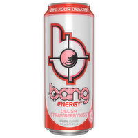Bang Energy Drink, Delish Strawberry Kiss, 16 Fluid ounce