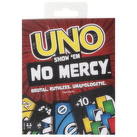 Mattel Card Game, No Mercy, UNO, 1 Each