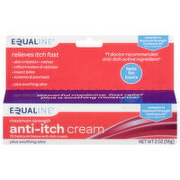 Equaline Anti-Itch Cream, Maximum Strength, 2 Ounce