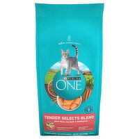 One Cat Food, Tender Selects Blend with Real Salmon, Adult, 7 Pound