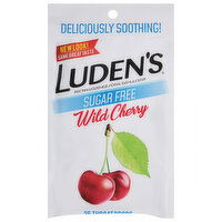 Luden's Throat Drops, Sugar Free, Wild Cherry, 25 Each