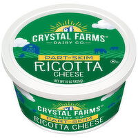 Crystal Farms  Cheese, Ricotta, Part-Skim, 15 Ounce