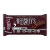 Hershey's Milk Chocolate, Snack Size Bars, 5 Each