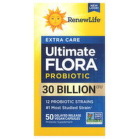 Renew Life Ultimate Flora Capsules Extra Care Probiotic, 50 Each