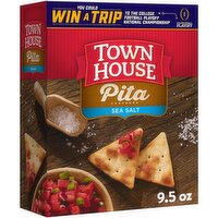 Town House Oven Baked Crackers, Sea Salt, 9.5 Ounce