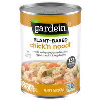 Gardein Soup, Plant-Based, Chick'n Noodl', 15 Ounce