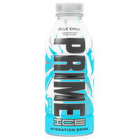 Prime Hydration Drink, Smooth + Refreshing, Blue Chill, 16.9 Fluid ounce