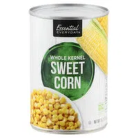 Essential Everyday Sweet Corn, Whole Kernel, 15.25 Ounce