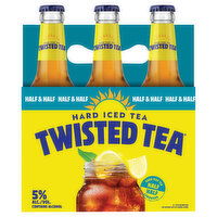 Twisted Tea Hard Iced Tea, Half & Half, 6 Each