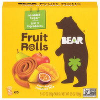 Bear Pear-Apple Tropical Mix Fruit Rolls, 5 Each