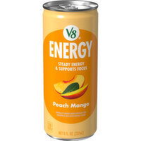 V8® Energy® Peach Mango Energy Drink, 8 Fluid ounce
