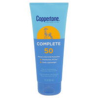 Coppertone Complete Sunscreen, Lotion, Broad Spectrum SPF 50, 7 Fluid ounce