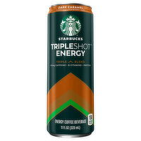 Starbucks Tripleshot Energy Energy Coffee Beverage, Dark Caramel, Triple Blend, 11 Fluid ounce