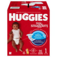 Huggies Little Snugglers Diapers, Disney Baby, 1 (Up to 14 lb), 96 Each
