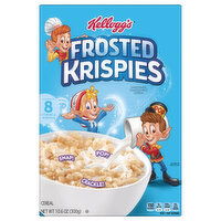 Frosted Krispies Cereal, Sweetened, Toasted Rice, 10.6 Ounce