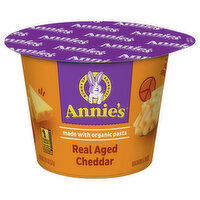 Annie's Macaroni & Cheese, Real Aged Cheddar, 2.01 Ounce