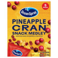 Ocean Spray Snack Medley, Pineapple Cran, 5 Each