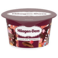 Haagen-Dazs Chocolate Raspberry Cultured Cream, 4 Ounce