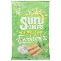 SunChips Whole Grain Snacks, French Onion, 7 Ounce