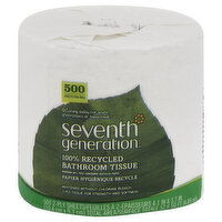 Seventh Generation Bathroom Tissue, 100% Recycled, 2-Ply, 1 Each