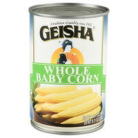 Geisha Whole Baby Corn, 14.11 Ounce