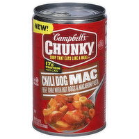 Campbell's Chunky Chili Dog Mac Soup, 18.8 Ounce