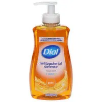 Dial Hand Soap, + Aloe, Antibacterial Defense, Gold, 11 Fluid ounce