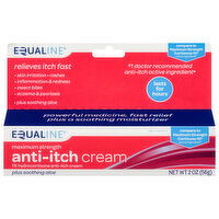 Equaline Anti-Itch Cream, Maximum Strength, 2 Ounce