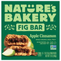Nature's Bakery Apple Cinnamon Fig Bar, 6 Each