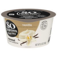 So Delicious Dairy Free Yogurt Alternative, Vanilla, Coconut, 5.3 Ounce