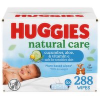 Huggies Natural Care Refreshing Wipes, 6 Each