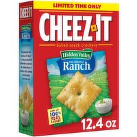 Cheez-It Cheese Crackers, Hidden Valley Ranch, 12.4 Ounce