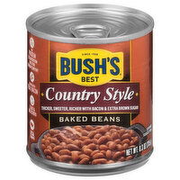 Bush's Best Baked Beans, Country Style, 8.3 Ounce