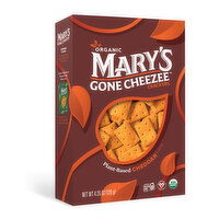 Mary's Gone Cheezee Plant-Based Cheddar Flavor Cracker, 4.25 Ounce