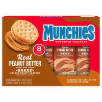 Munchies Peanut Butter Sandwich Crackers, 8 Each