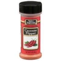 Spice Supreme Cayenne Pepper, 3 Ounce