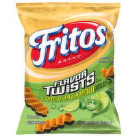 Fritos Flavor Twists Lime & Jalapeno Corn Snacks, 9.25 Ounce