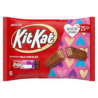 Kit Kat Crisp Wafers in Milk Chocolate, Valentine Exchange, Snack Size, 25 Each