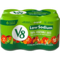 V8® Low Sodium Original 100% Vegetable Juice, 69 Fluid ounce