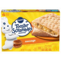 Pillsbury Toaster Scrambles Sausage Toaster Pastries, 4 Each