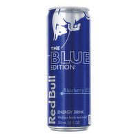 Red Bull Blue Edition Energy Drink, Blueberry, 114mg Caffeine, 12 Fluid ounce