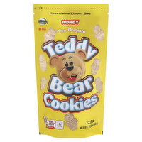 Global Brands Cookies, Honey, Bite Size, Teddy Bear, 12 Ounce