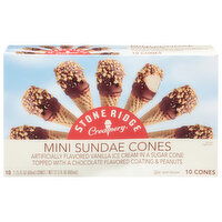 Stone Ridge Creamery Sundae Cones, Mini, 10 Each