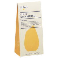 HiBAR Shampoo, Solid, Soothe, 1 Each