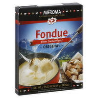 Mifroma Cheese, Original, Fondue, 14 Ounce