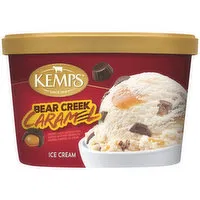 Kemps Bear Creek Caramel Ice Cream, 1.5 Quart