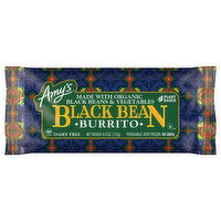 Amy's Burrito, Black Bean, 6 Ounce