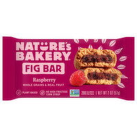 Nature's Bakery Fig Bar, Raspberry, 2 Ounce