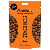 Wonder No Shells Smoky Barbecue Pistachios, 5.5 Ounce